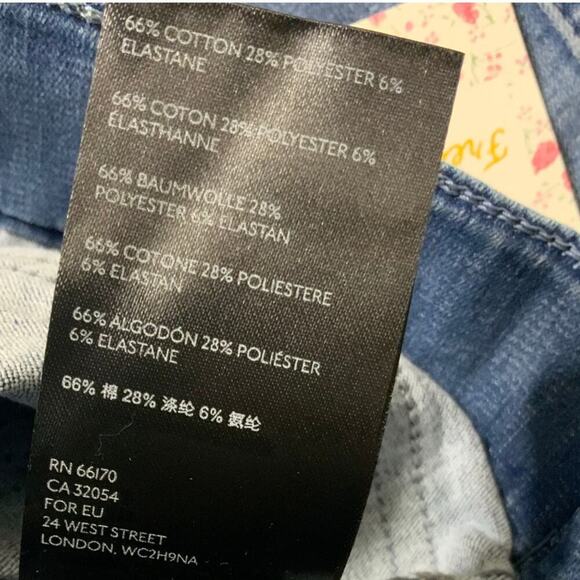 We The Free People Stargirl Jegging Jeans Womens 28 High Rise Skinny Stretch NWT - Picture 10 of 11